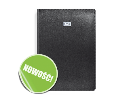 Kalendarz książkowy z kolekcji Elegant Czerń