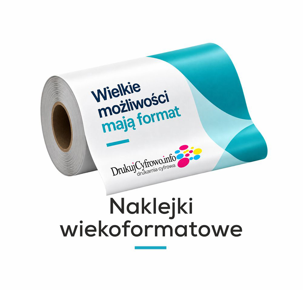 Naklejki wielkoformatowe