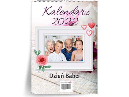 Kalendarz wiszący A2 Dzień Babci