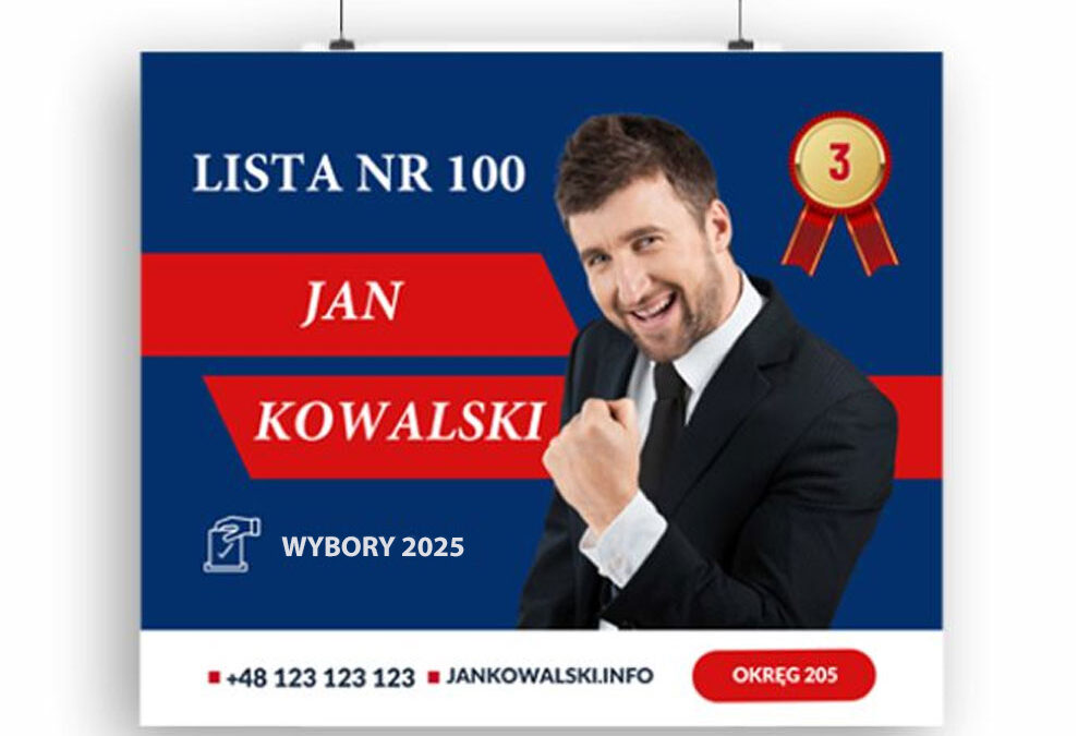 Plakaty wyborcze do A3