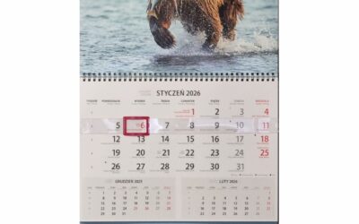 Do 20.12.25r. zamów kalendarze spiralowane, wiszące a my wykonamy dla Ciebie projekt zupełnie za darmo