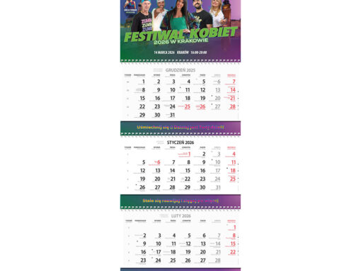 Kalendarz czterodzielny FK