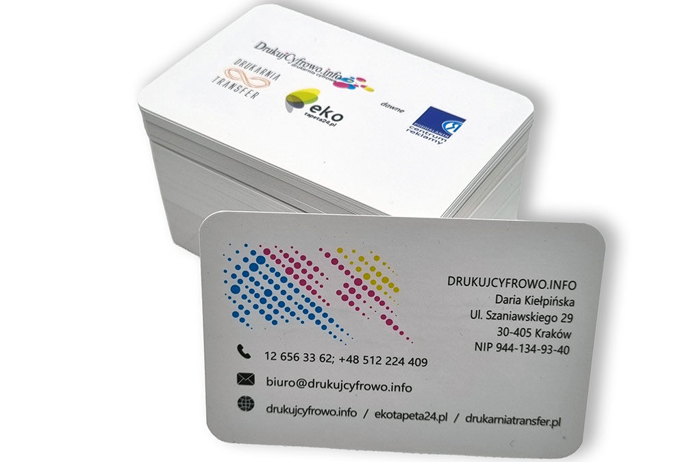 Wizytówki dwustronne