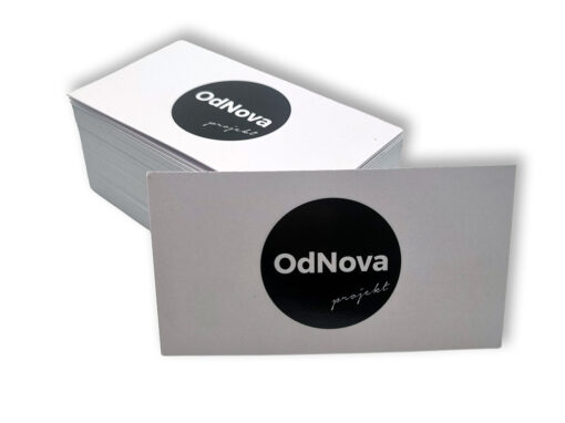 Wizytówki lakier 2D